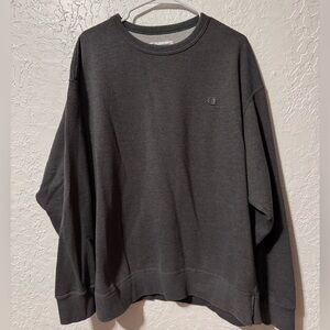 Champion Men’s Classic Authentic Athletic-wear Pullover Sweatshirt Heather Gray